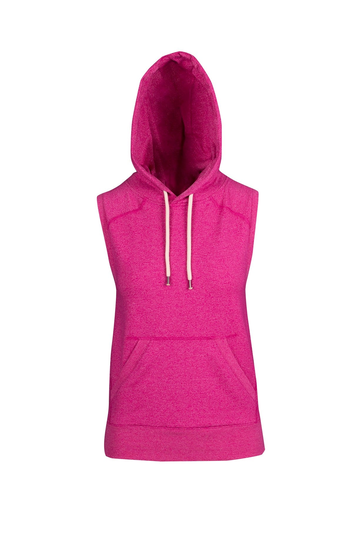 RM Mens Heather Sleeveless Zip Hoodies - Greatness Range - F770ZS