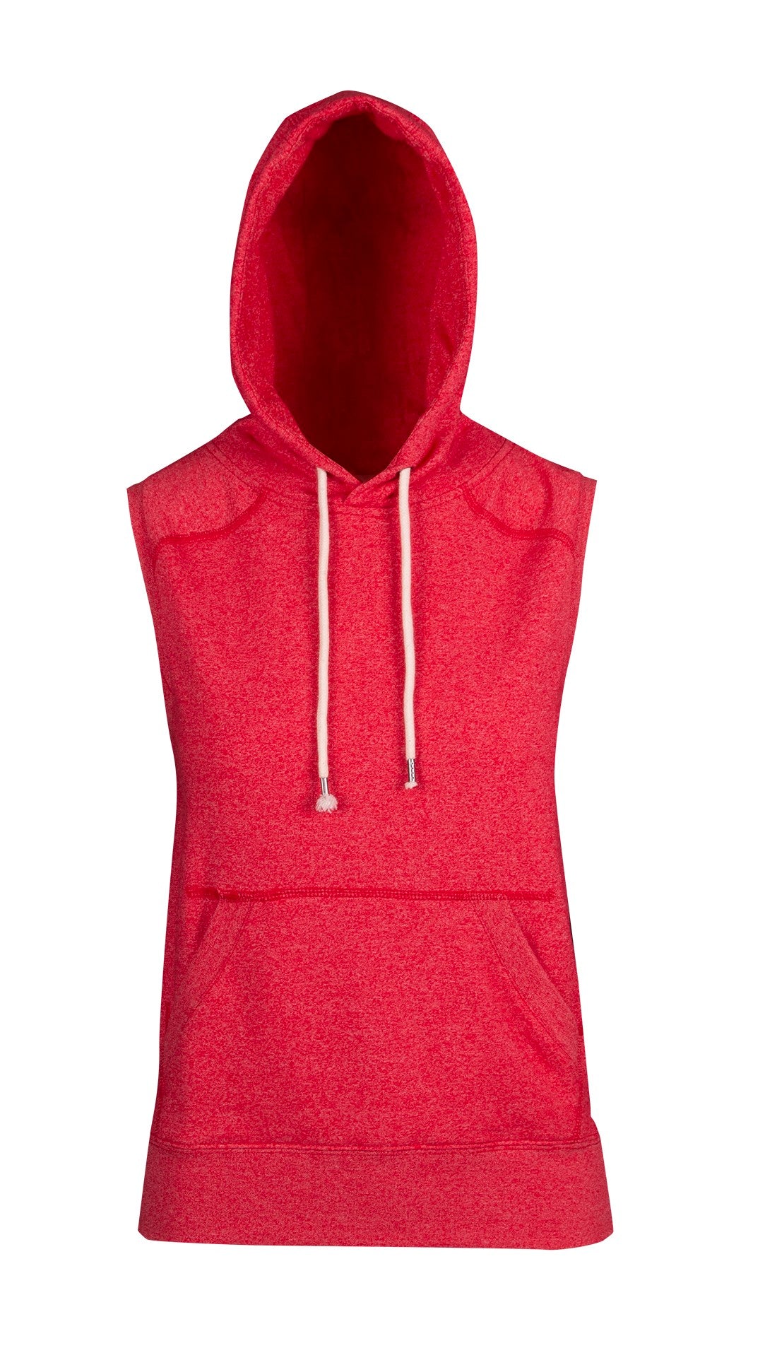 RM Mens Heather Sleeveless Zip Hoodies - Greatness Range - F770ZS