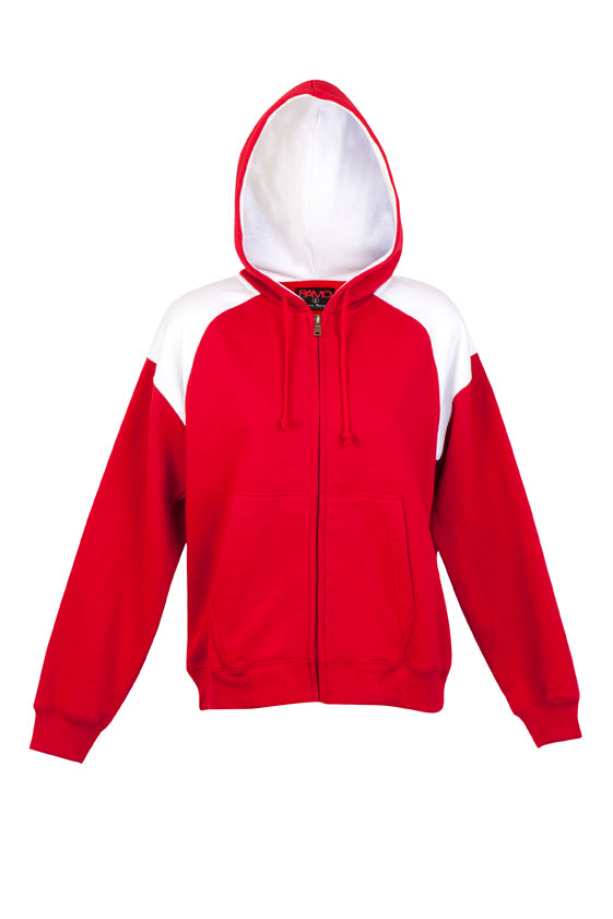 RM Mens Shoulder Contrast Zip Hoodie - F303HZ