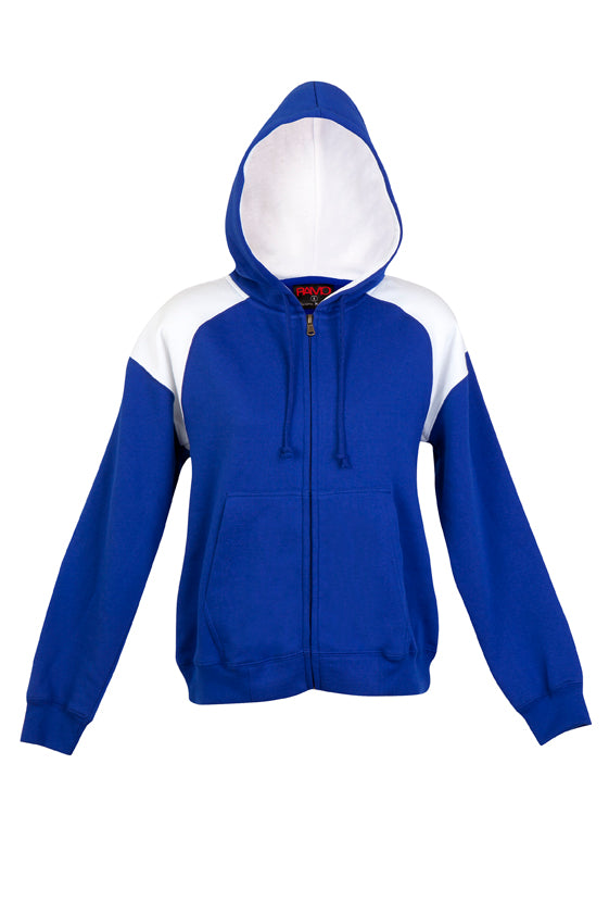 RM Womens/Juniors Shoulder Contrast ZIP Hoodie - FZ33UN