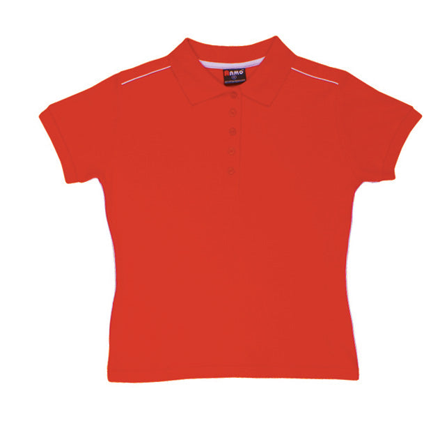 RM Women's Cotton Pique Knit With Piping - P700LD