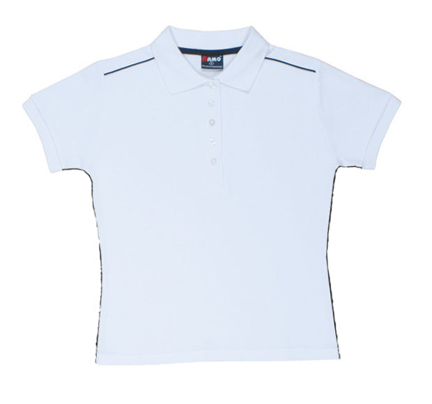 RM Women's Cotton Pique Knit With Piping - P700LD