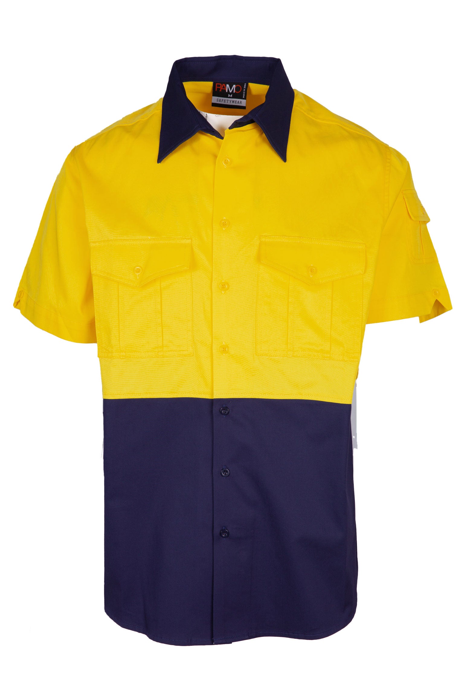 RM 100% Combed Cotton Drill Short Sleeve - S007MS