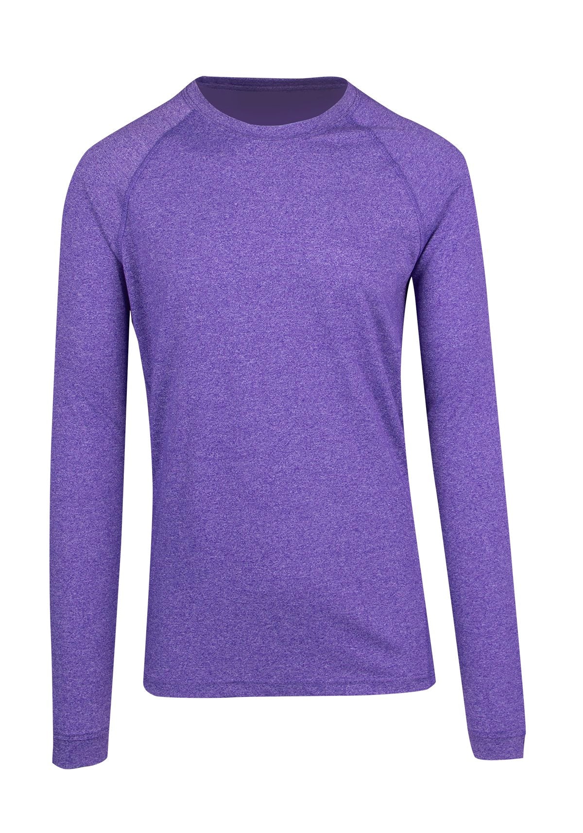 RM Womens Greatness Heather Long Sleeve T-shirt - T223LD
