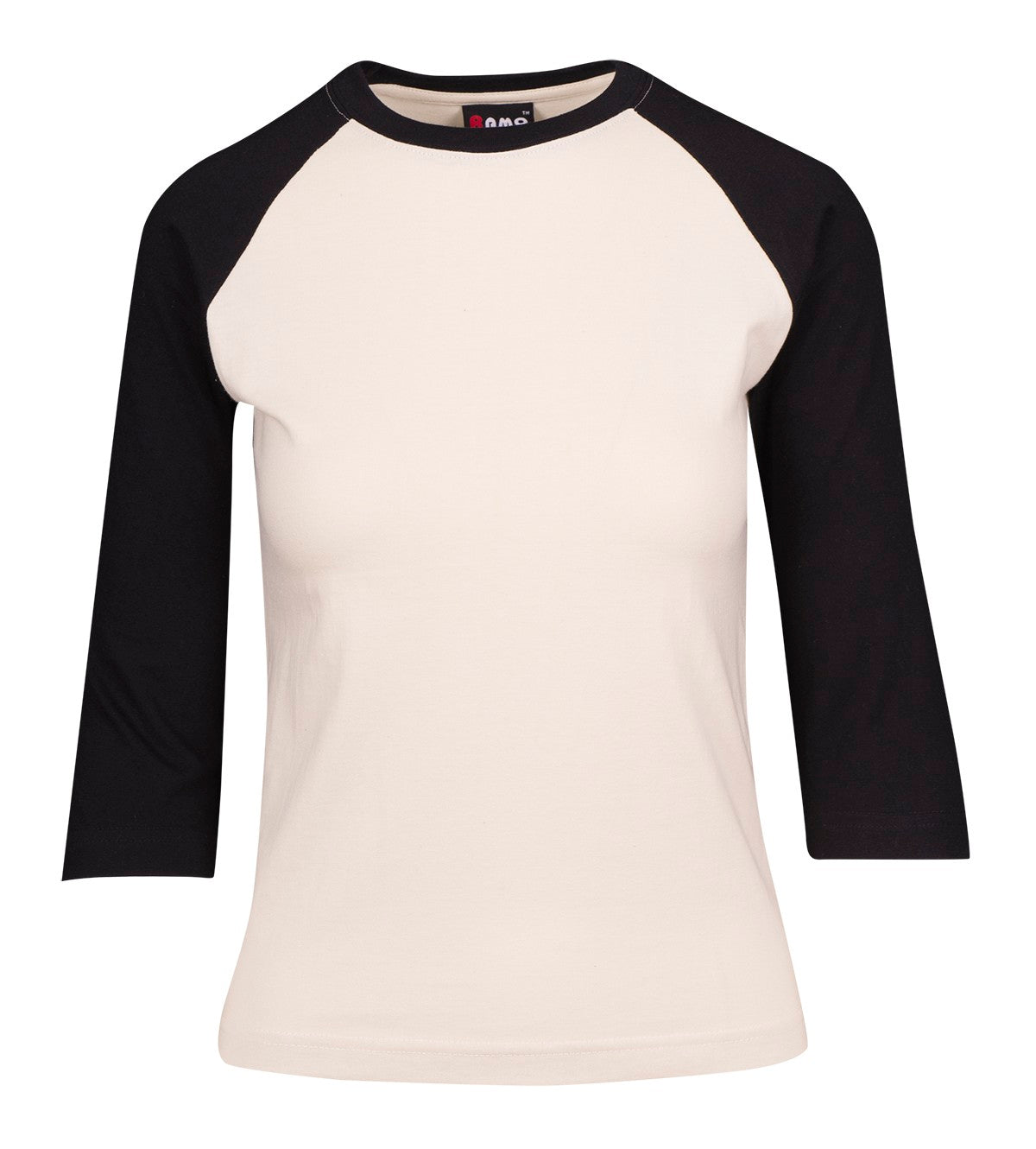 RM Women's 3/4 Sleeve Raglan T-Shirt - T231RL