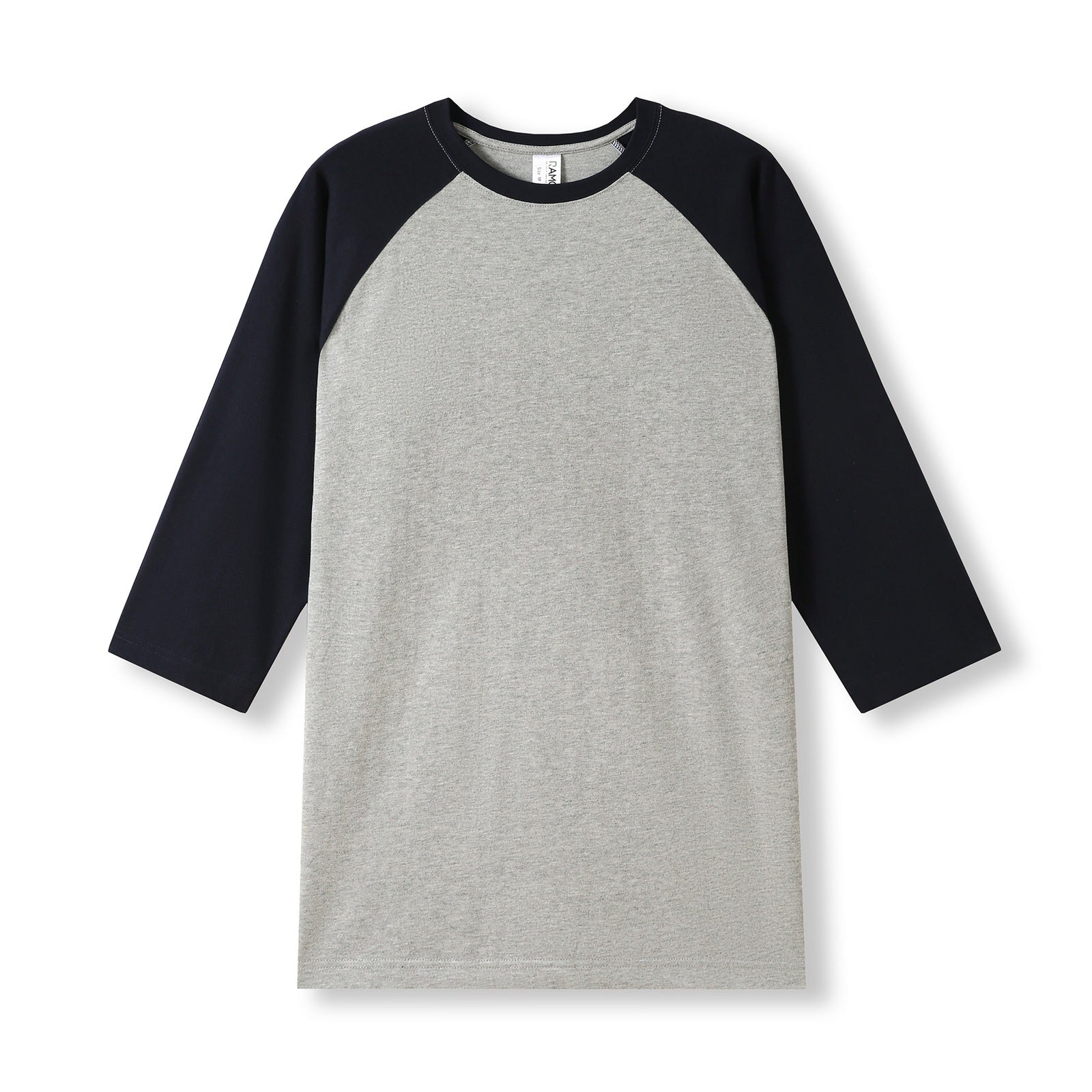 RM Men's / Unisex 3/4 Sleeve Raglan T-Shirt - T343RG