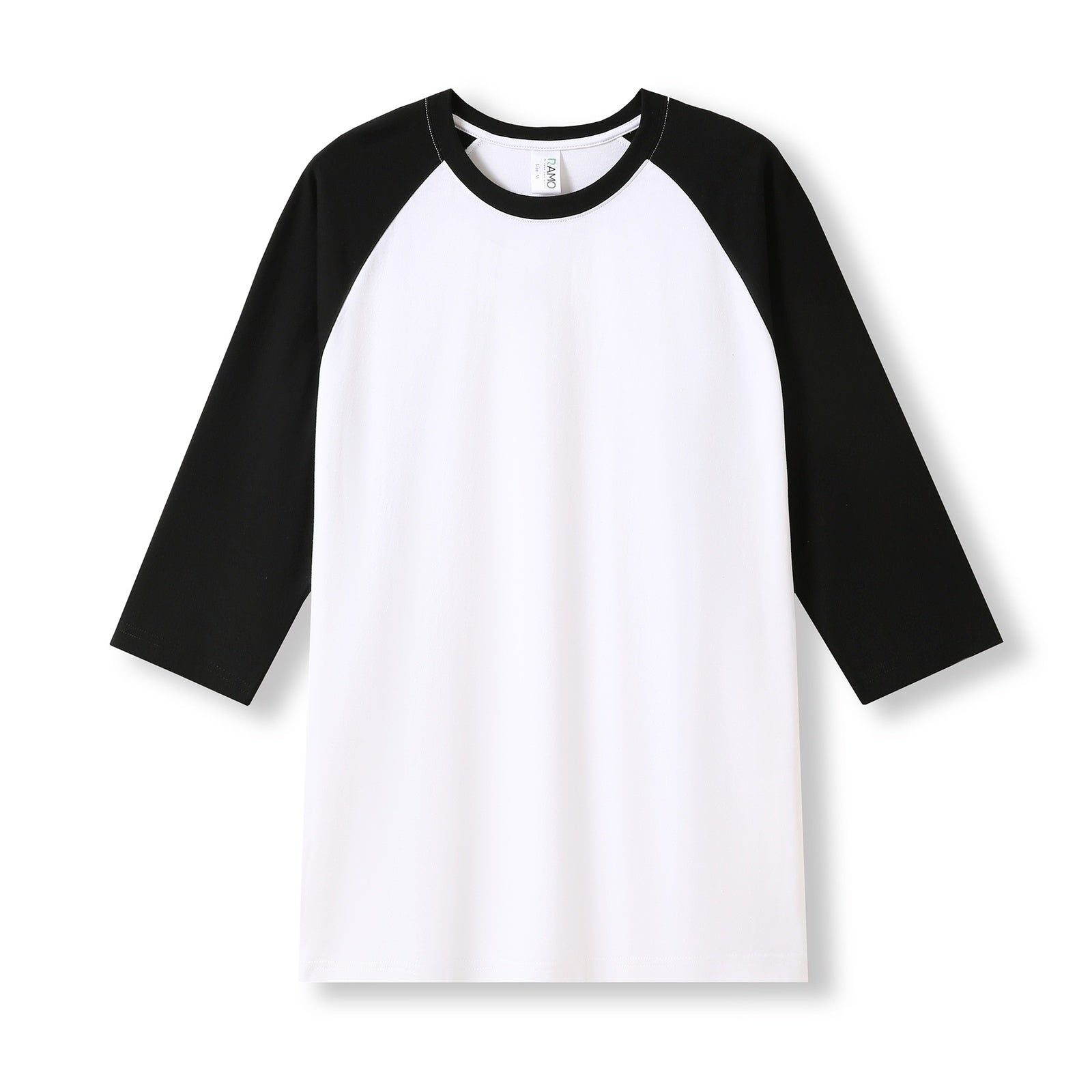 RM Men's / Unisex 3/4 Sleeve Raglan T-Shirt - T343RG