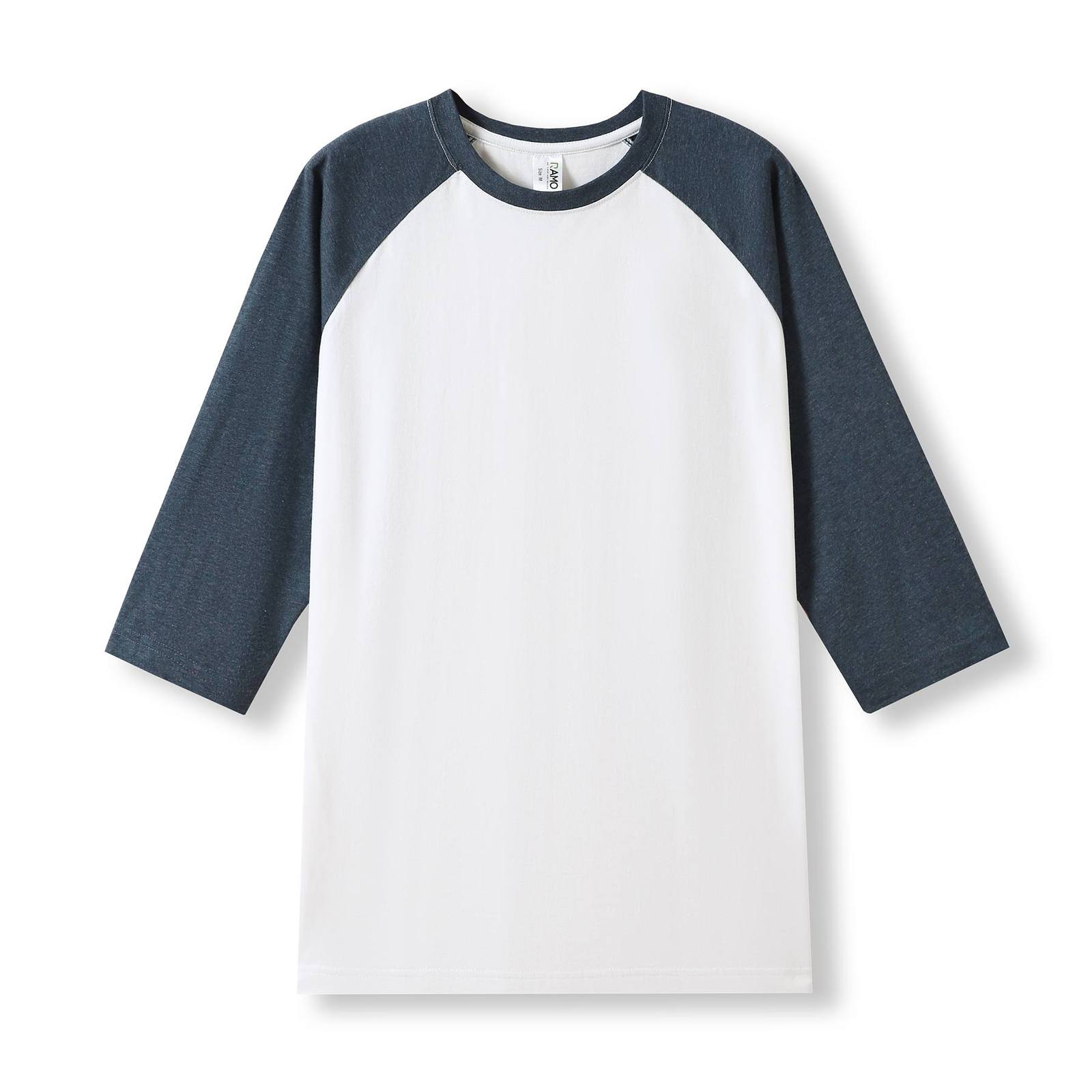 RM Men's / Unisex 3/4 Sleeve Raglan T-Shirt - T343RG