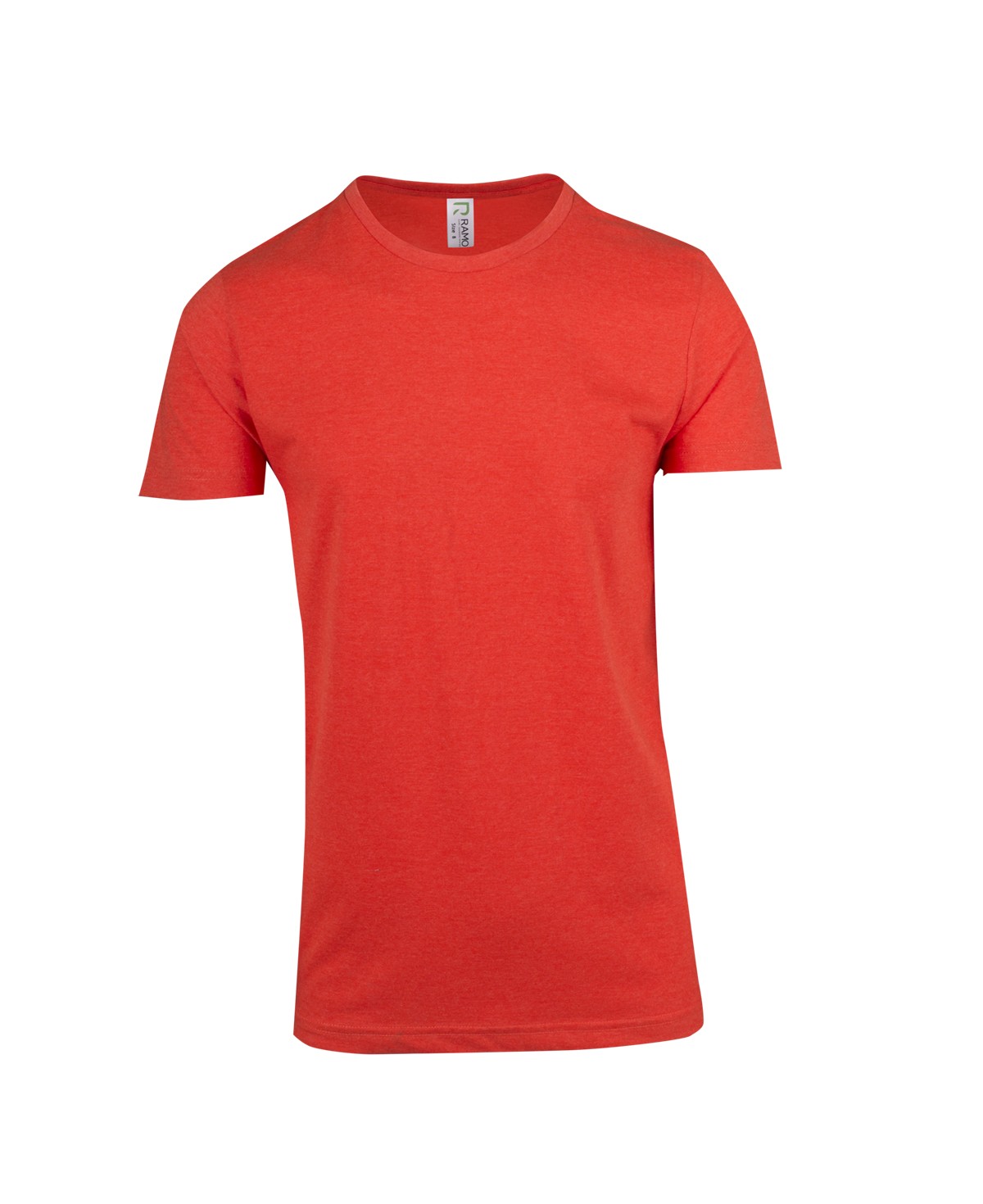 RM Men's / Unisex Marl Crew Neck T-Shirt - T938HD