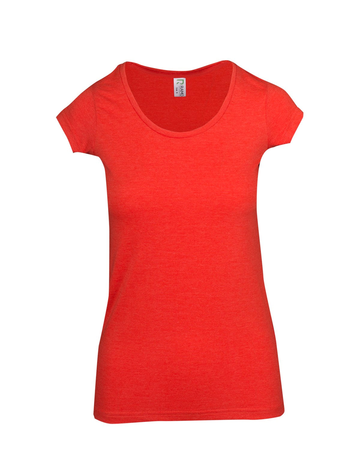 RM Womens Marl Scoop Neck T-Shirt - T938LD