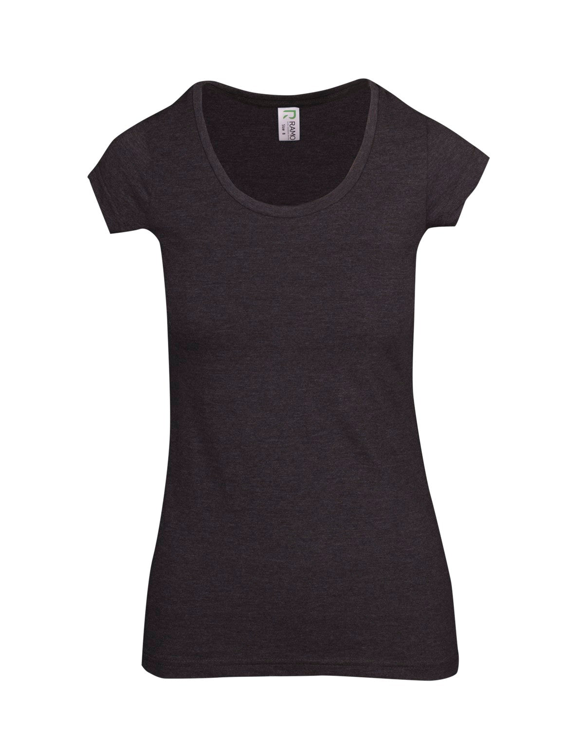 RM Womens Marl Scoop Neck T-Shirt - T938LD
