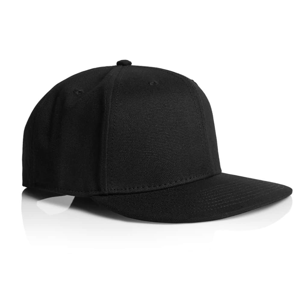 1173_STOCK CANVAS CAP-Black