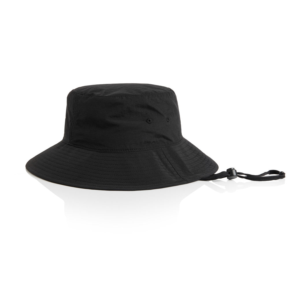 AS Nylon Wide Brim Bucket Hat - 1174