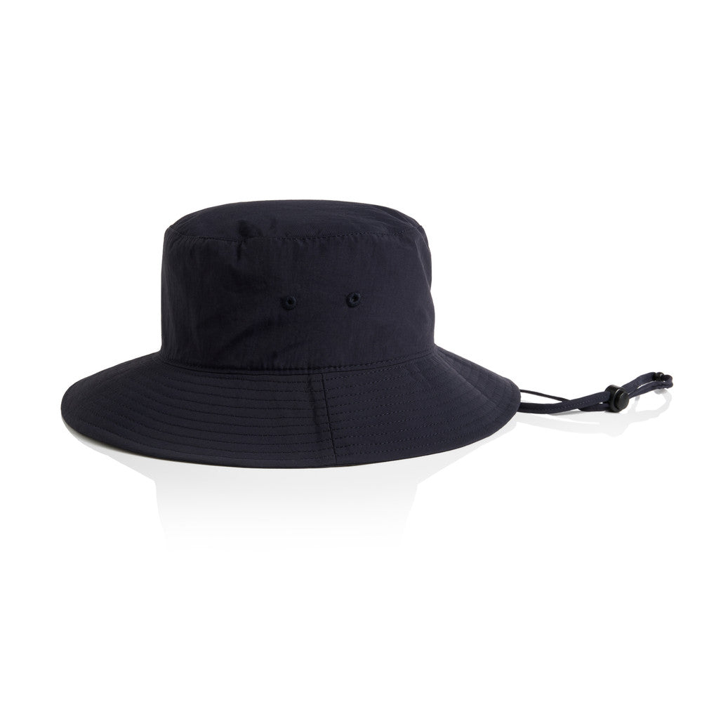 AS Nylon Wide Brim Bucket Hat - 1174