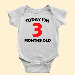 3-Months-Old-Onesie