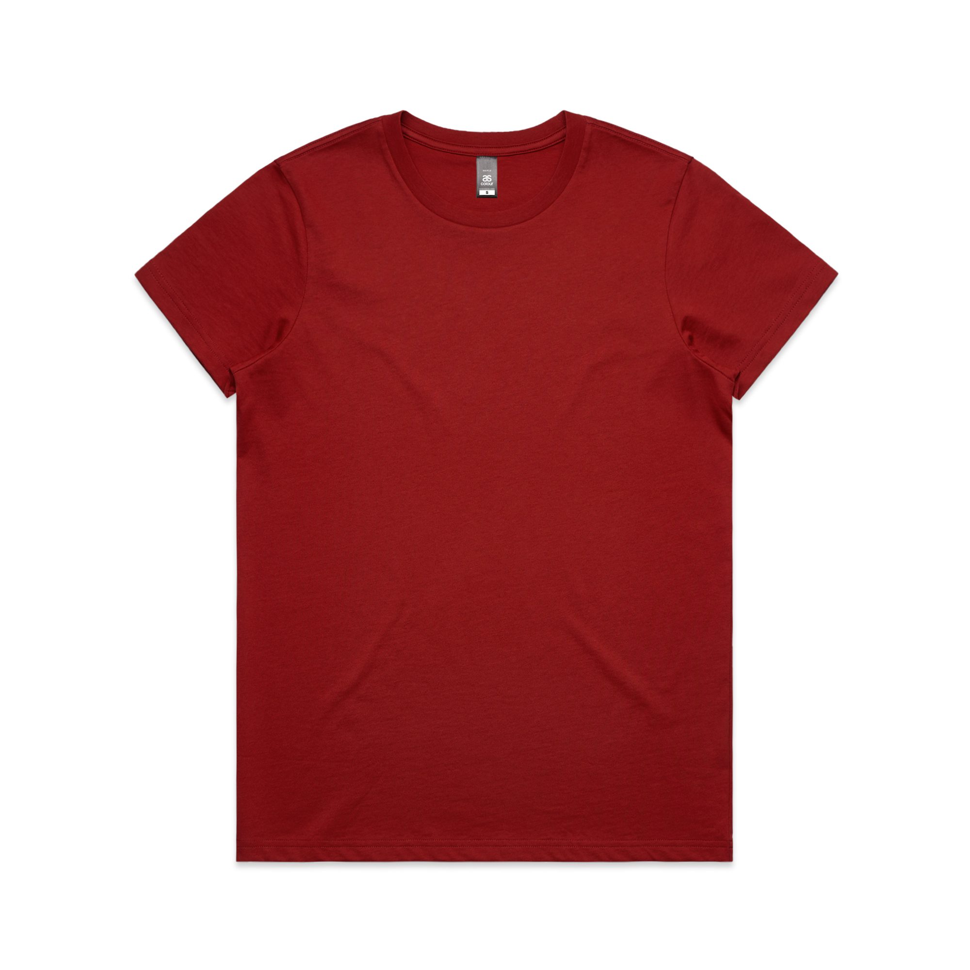 4001_AS_Womens-Maple-Tee_Cardinal