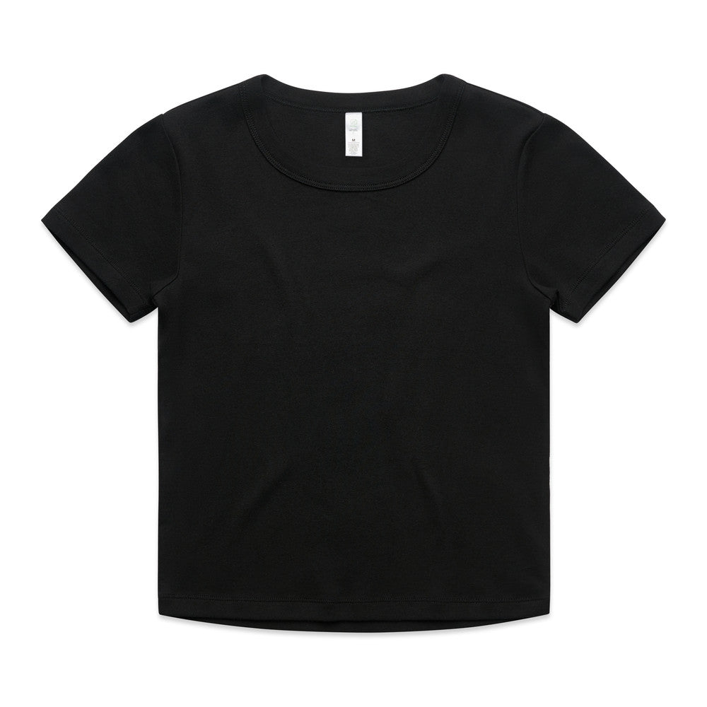 AS Wo's Organic Rib Baby Tee - 4074