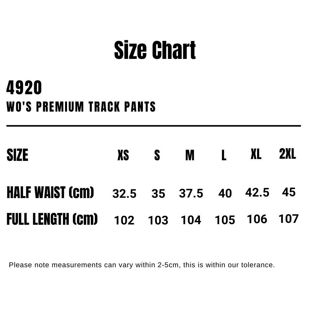4920_AS_Womens-Premium-Track-Pants_Size-Chart