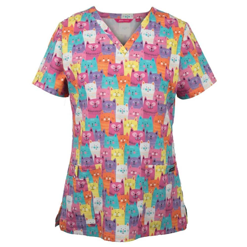 4STP1_JBs-LADIES-SCRUB-TOP-PRINTED_cat