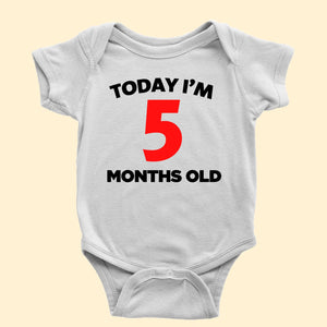5-Months-Old-Onesie