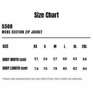 5508_AS_Mens-Section-Zip-Jacket_Size-Chart