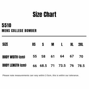 5510_AS_Mens-College-Bomber_Size-Chart