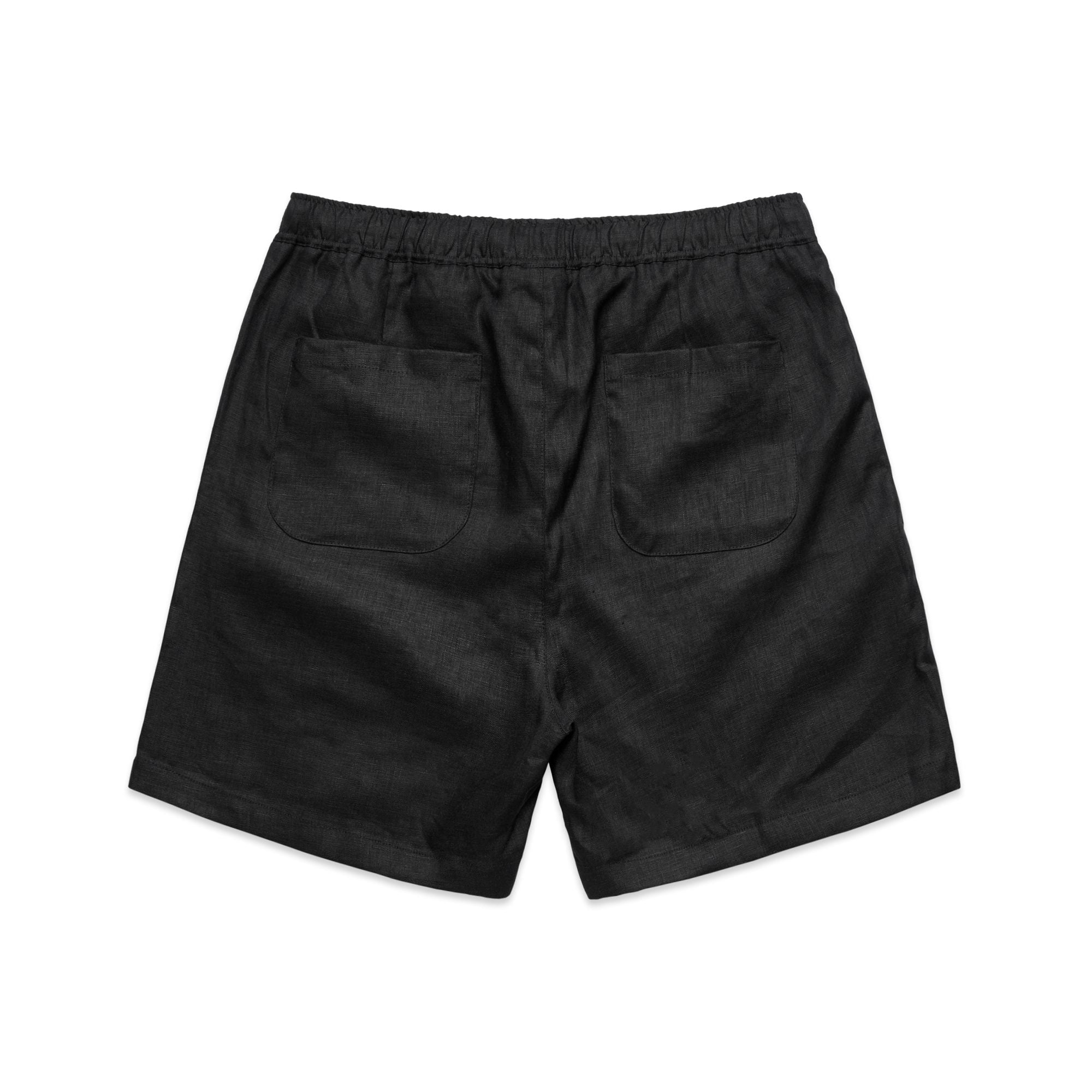5919_AS_Mens-Linen-Shorts_Black_back