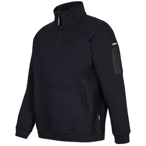 6CHF-JB'S 350 PREMIUM TRADE 12 ZIP FLEECE-Black-Black-Side