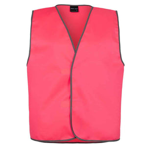 6HVSV_JB'S HI VIS SAFETY VEST-Pink