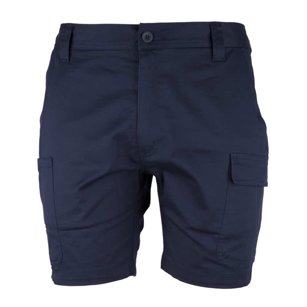 6MTS_JB'S MULTI POCKET STRETCH TWILL SHORT-Navy