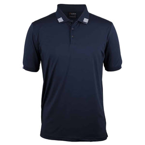 7S4P_PODIUM 4 STRIPE SS STRETCH POLO-Navy-White