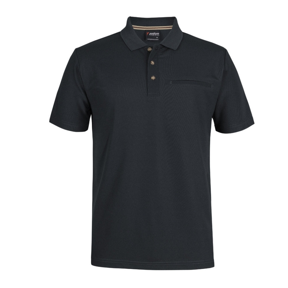 7SPR  JB'S Podium S/S Recycled Polyester Polo