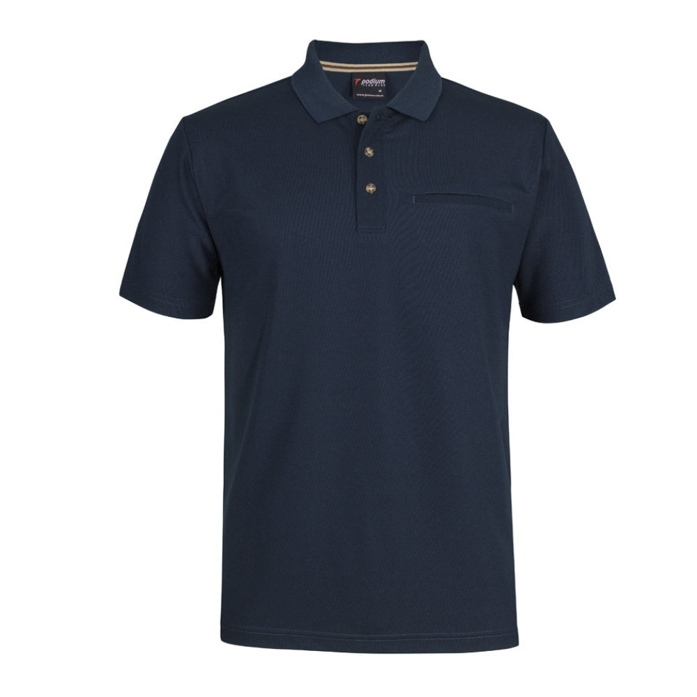 7SPR  JB'S Podium S/S Recycled Polyester Polo