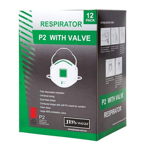 8C150-JB-P2-RESPIRATOR-WITH-VALVE-12PACK