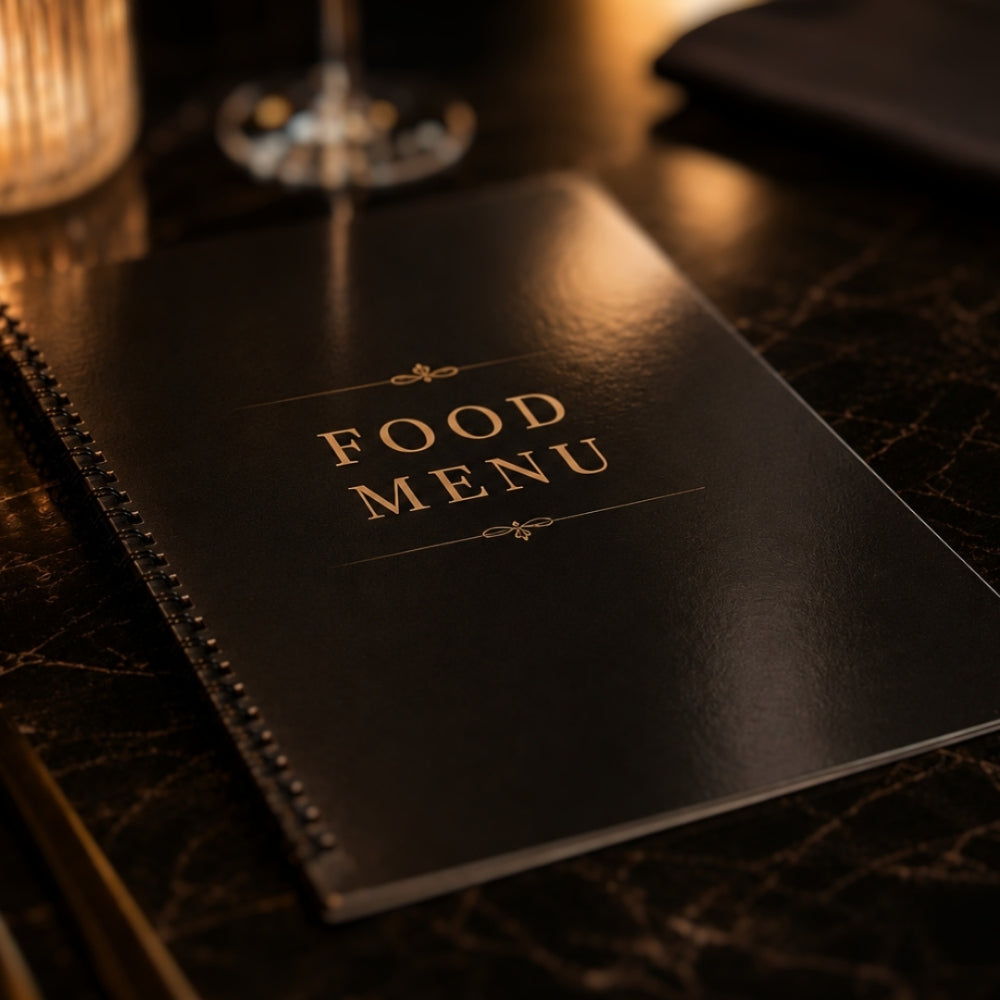 A4 Menus