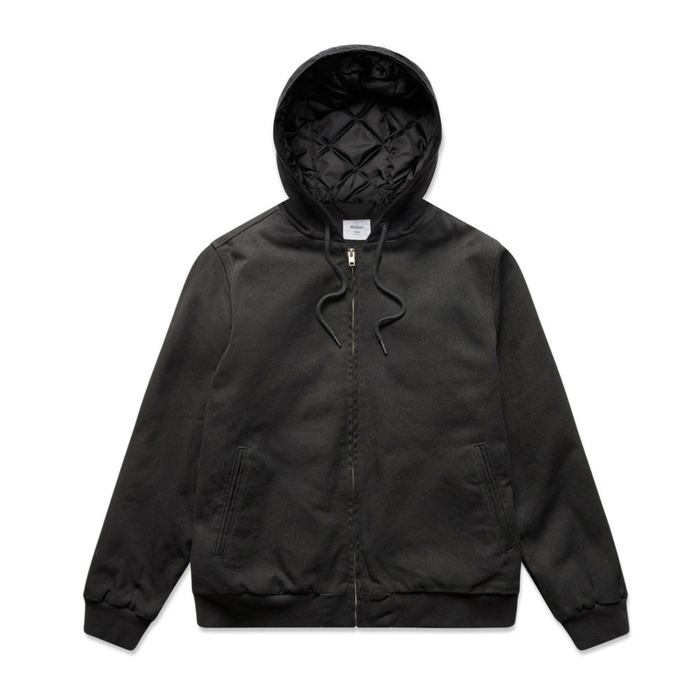AS Mens Canvas Bomber Hood Jacket 5532