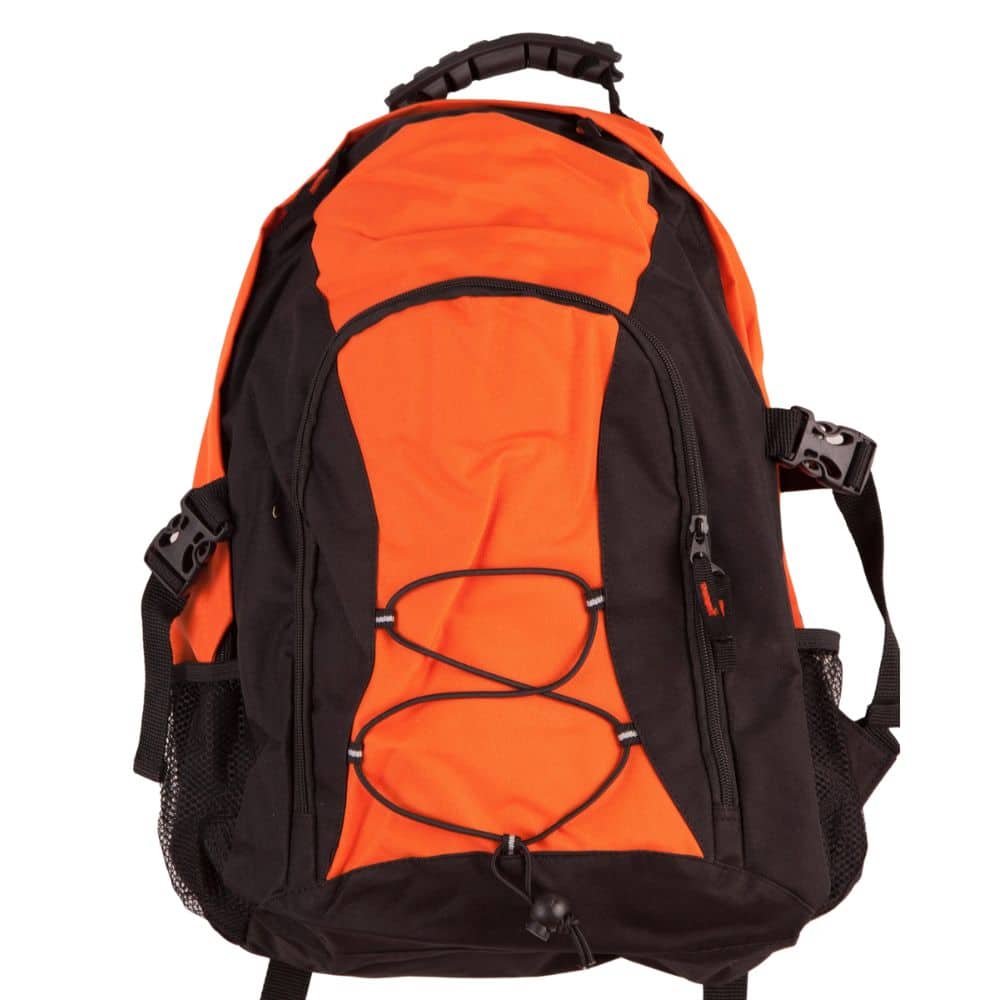 B5002_Smartpack Backpack-Black Orange