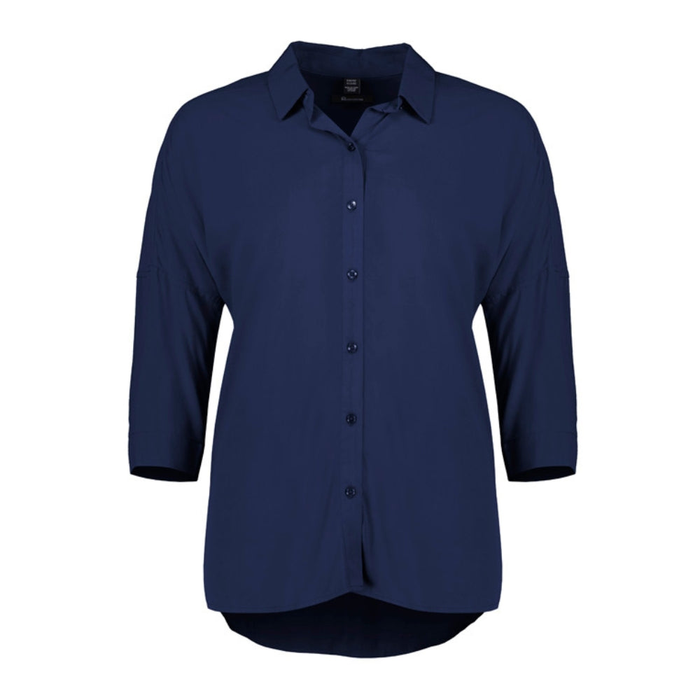 BZ Womens Dahlia 3/4 Sleeve Blouse RB366LT