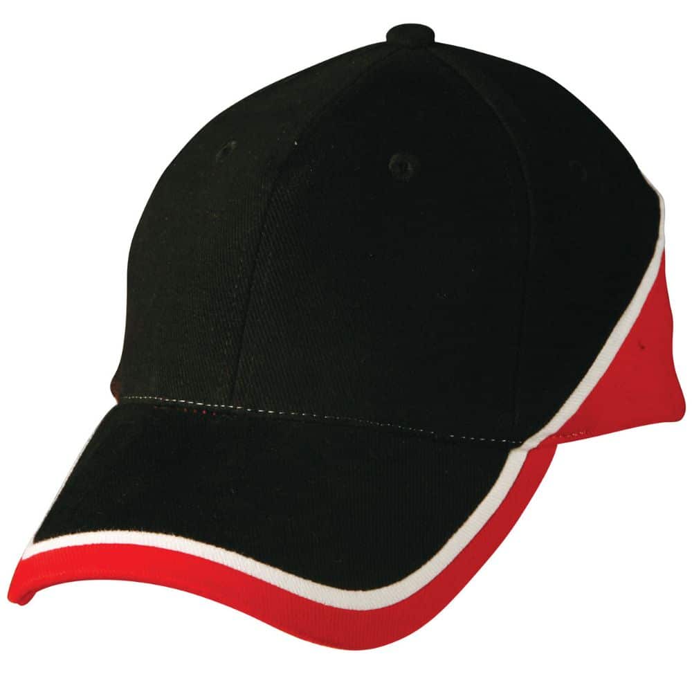 CH38_TRI-CONTRAST-COLOURS-CAP-Black-White.Red_