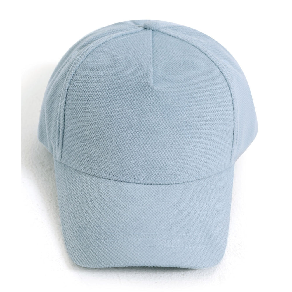 WS Polyester Jacquard Texture 5 Panel Cap - CH52