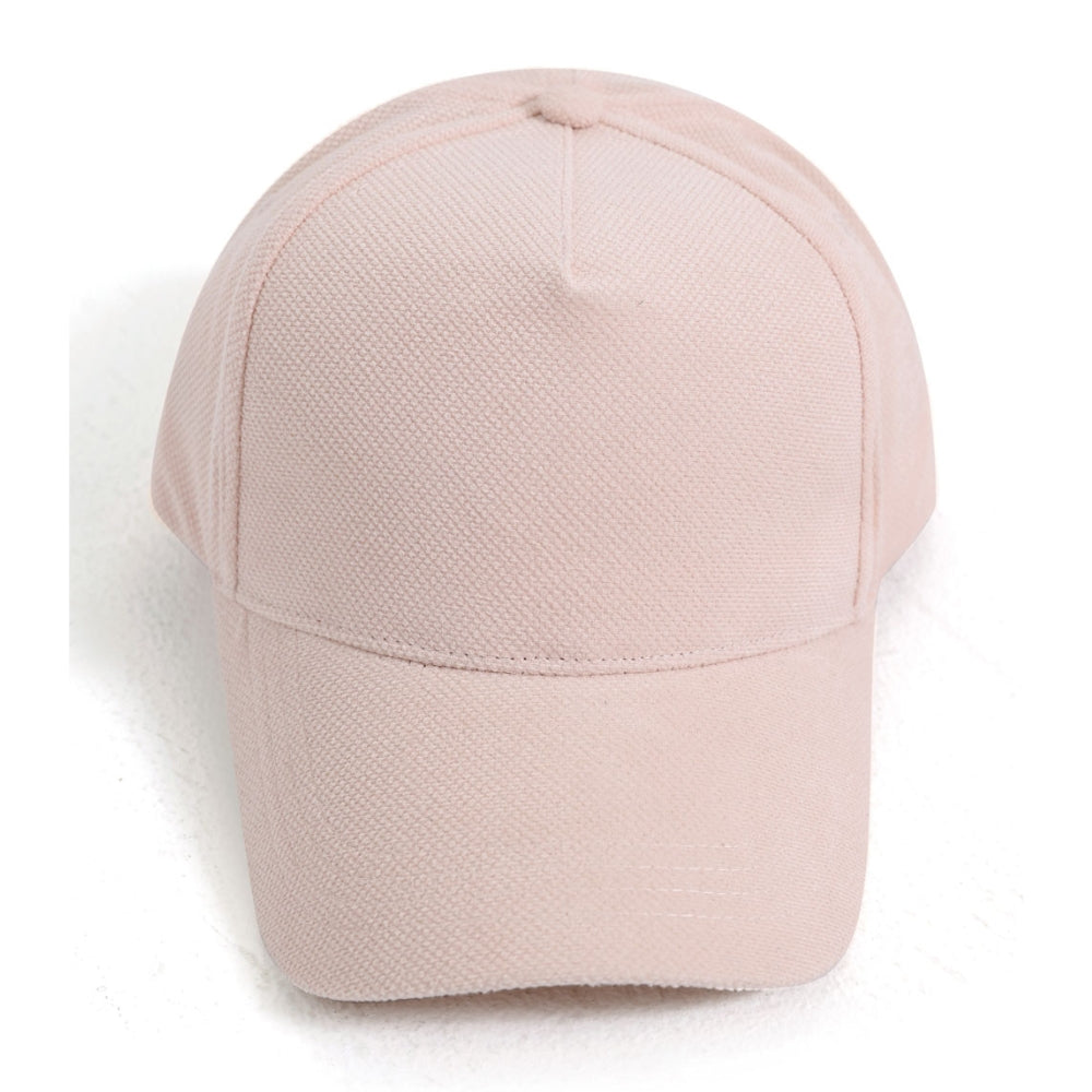 WS Polyester Jacquard Texture 5 Panel Cap - CH52