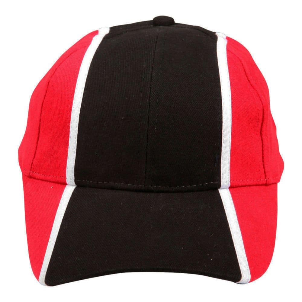 CH83_TRI-COLOUR-CAP-Black-White.Red_