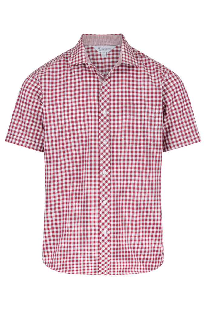 AP Brighton Mens Shirt Short Sleeve - 1909S