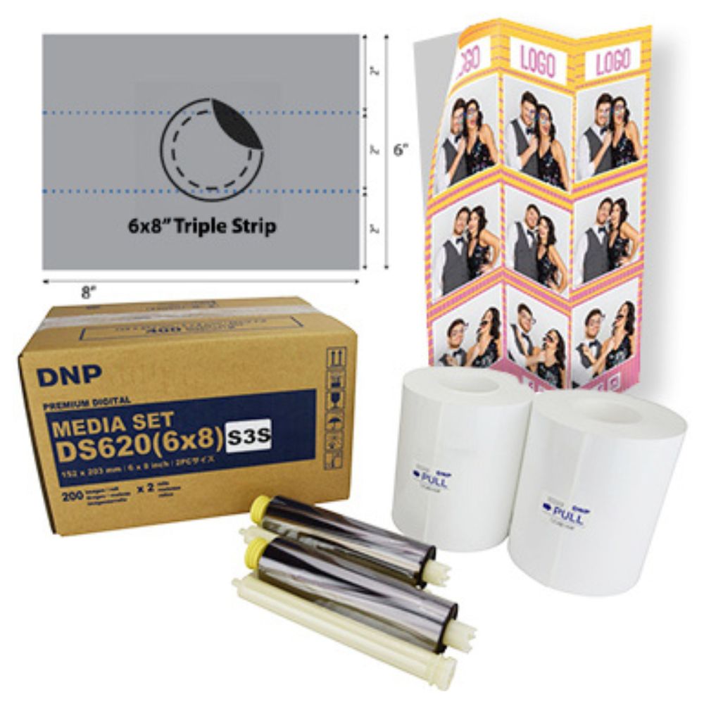 DNP DS620A Printer Media 6X8″ Sticker Media