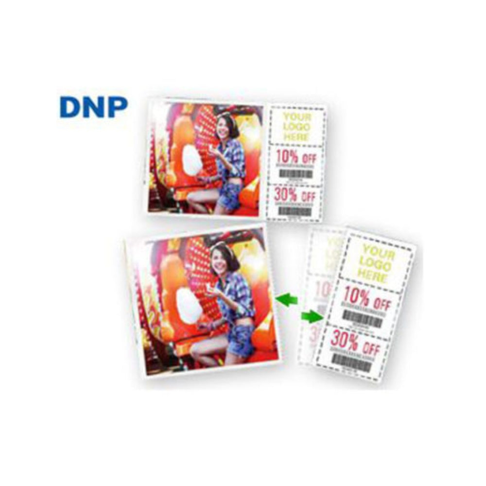 DNP DS40 4X6" In Perforated Media - 2 rolls