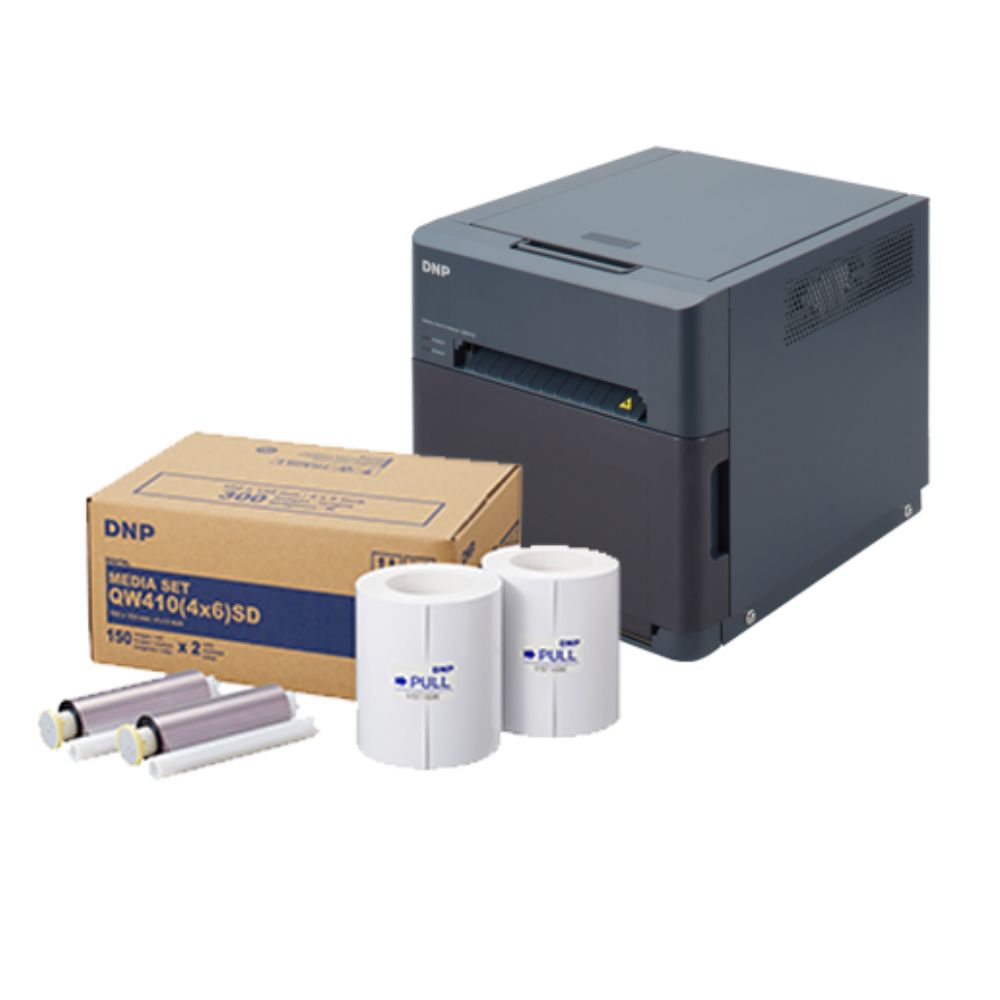 DS-QW410 Printer + DM-QW410-46CTN Media Bundle