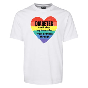 Diabetes-cant-stop-my-true-color-from-shining-through_White