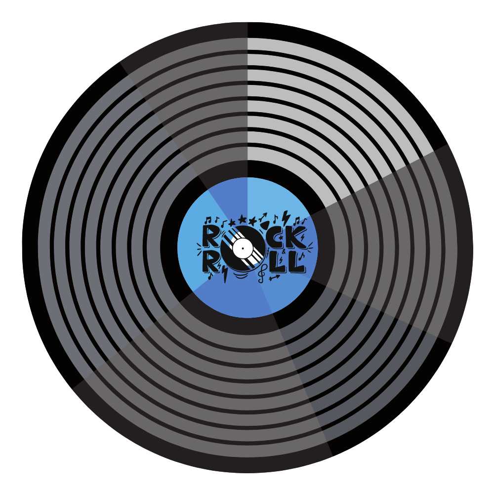 Blue Disc Sticker Disc_Blue – One Prints