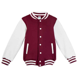 F160BB_-Babies-Varsity-Jacket-Maroon-White