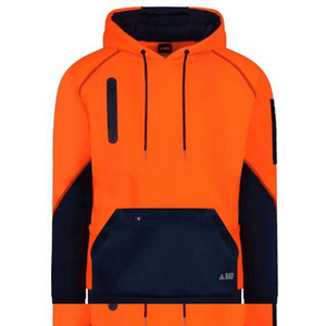 F1_Bad_Waterproof-Rain-Defend-Hi-Vis-Fleece-Hoodie_Orange